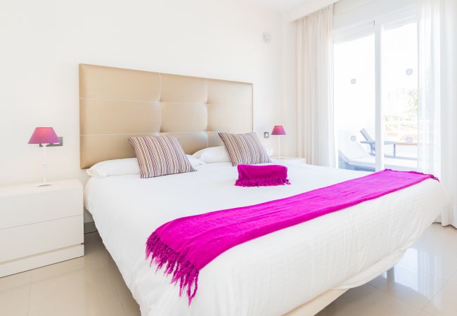 Bedroom of this apartment in Marbella