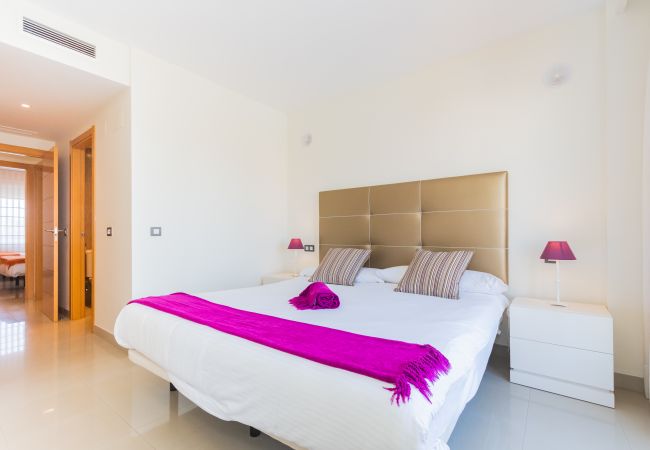 Bedroom of this apartment in Marbella