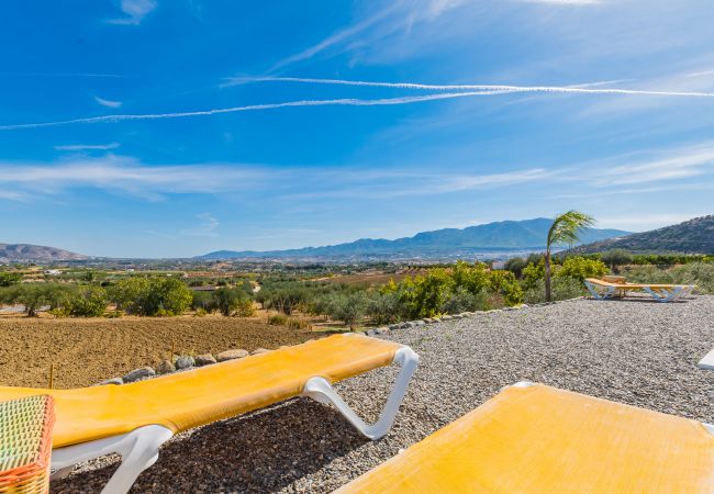 Vistas de este chalet en Coín