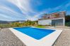 Private pool of this villa in Coín