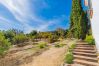 Garden of this villa in Coín