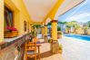 Terrace of this Finca in Alhaurín de la Torre