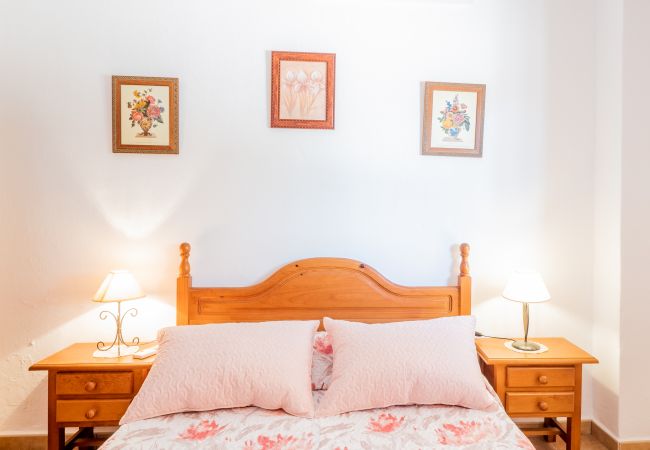 Bedroom of this rural house in Alhaurín el Grande