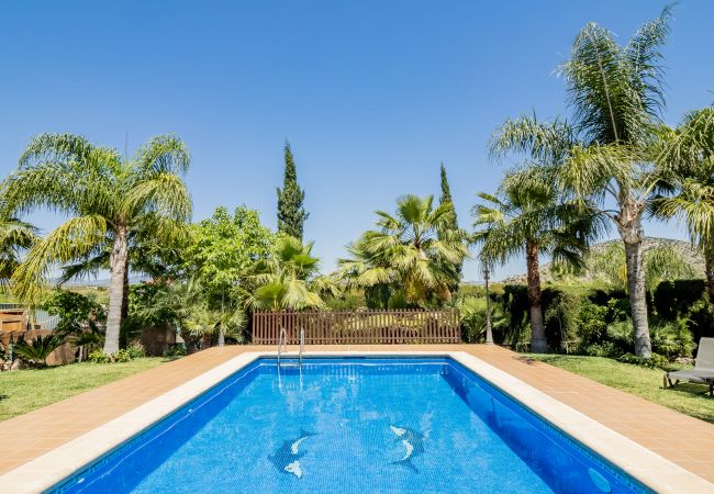 Pool of this rural house in Alhaurín el Grande