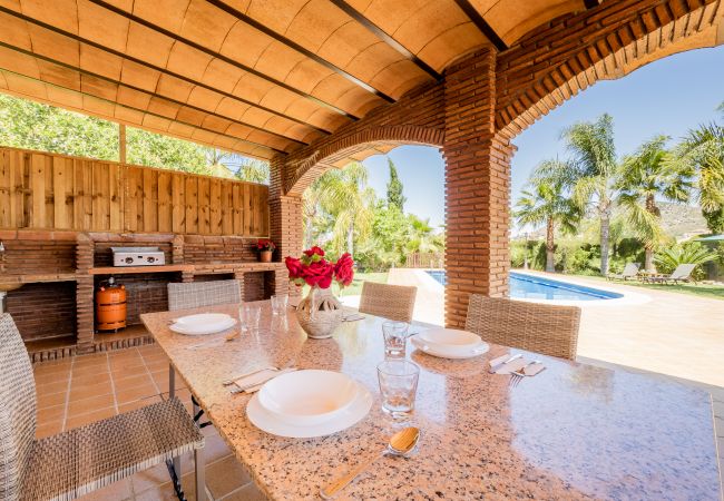 Barbecue of this rural house in Alhaurín el Grande