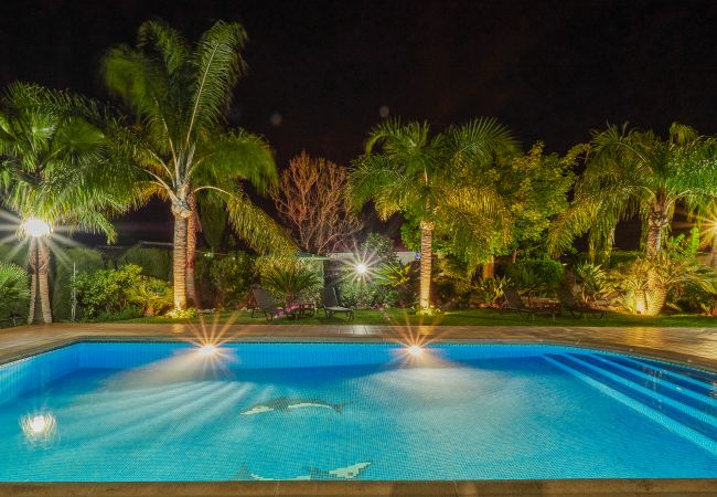 Pool of this rural house in Alhaurín el Grande