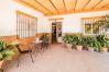 Terrace of this rural house in Alhaurín el Grande