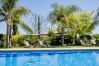 Garden of this rural house in Alhaurín el Grande