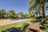 Garden of this rural house in Alhaurín el Grande