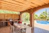 Terrace of this rural house in Alhaurín el Grande