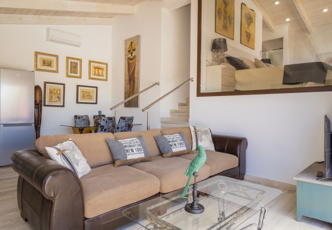 Living room of this farm in Alhaurín el Grande