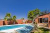 Private pool of this estate in Alhaurín el Grande