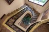Entrance of this luxury villa in Malaga