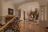 Upper floor hall of this luxury villa in Malaga