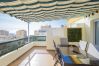 Terrace with sea views | Cubo's Holiday Homes