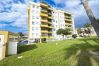 Exteriors apartment with swimming pool | Cubo's Holiday Homes