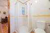 bathroom, shower tray, rural house