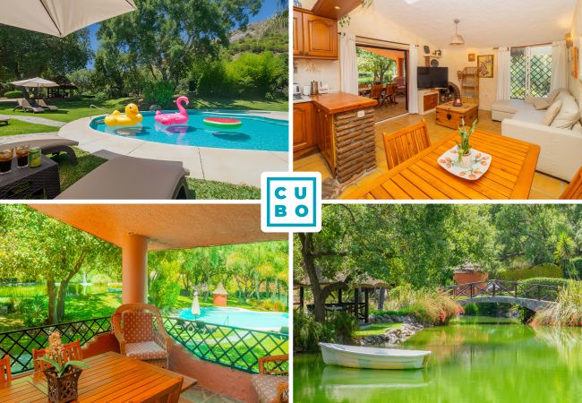 Rural apartment with pool surrounded by nature